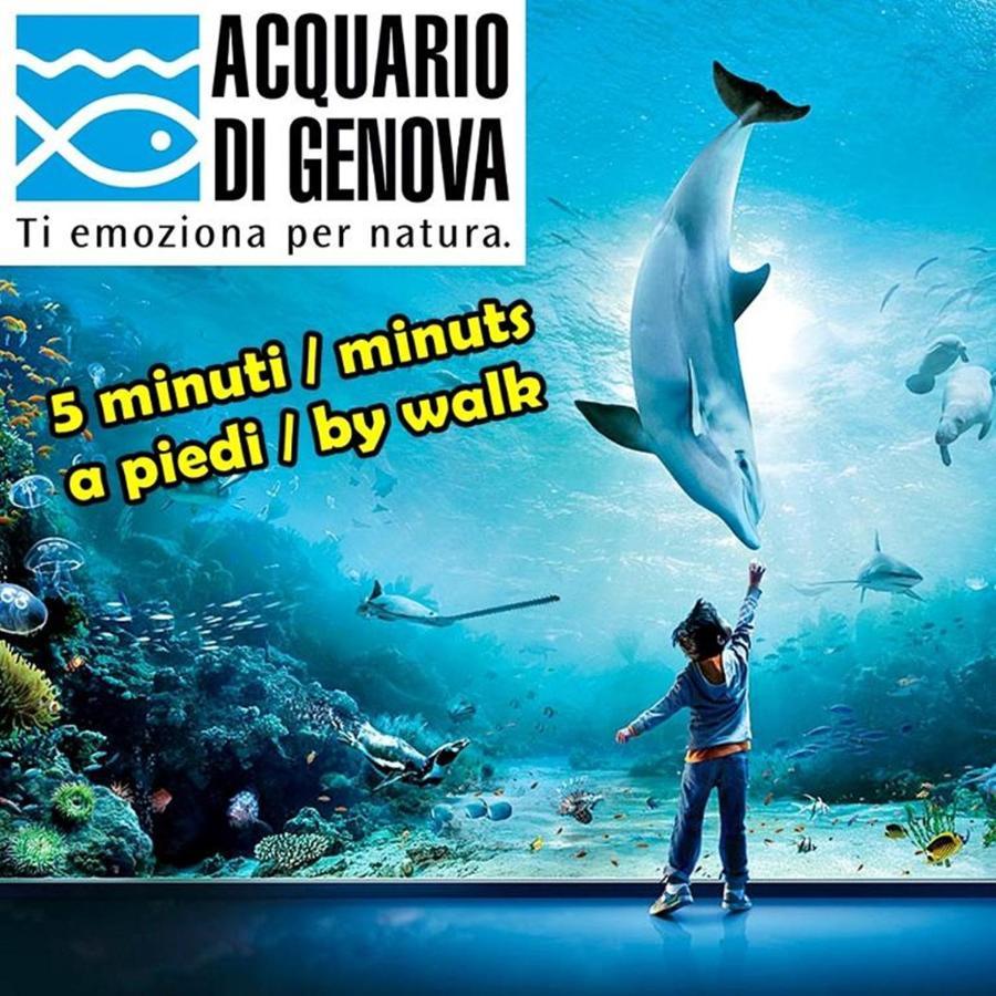 جنوة Casa Boccanegra "Aquarium" - Free Public Parking 5 Min By Car المظهر الخارجي الصورة